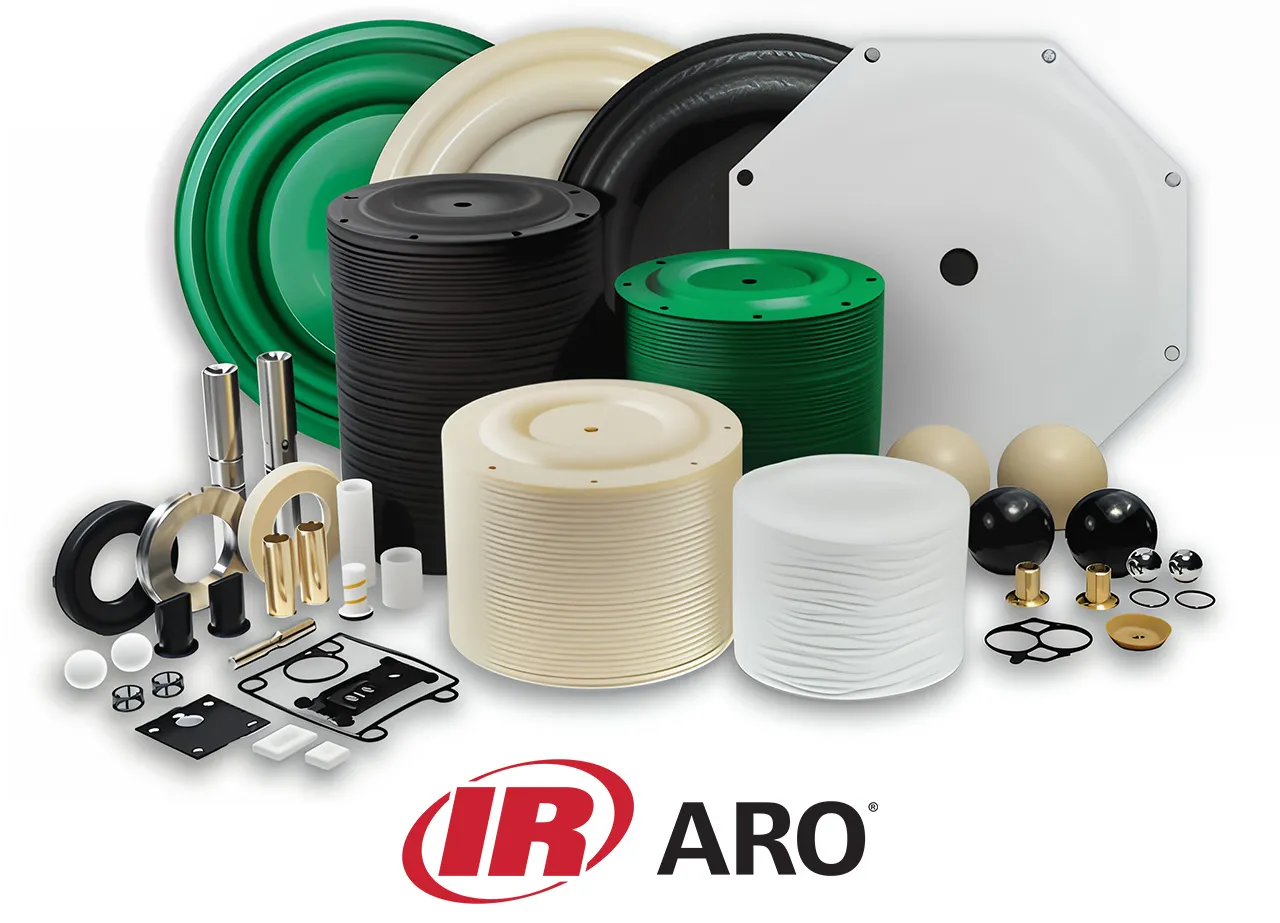Repuestos para bombas de diafragma ARO