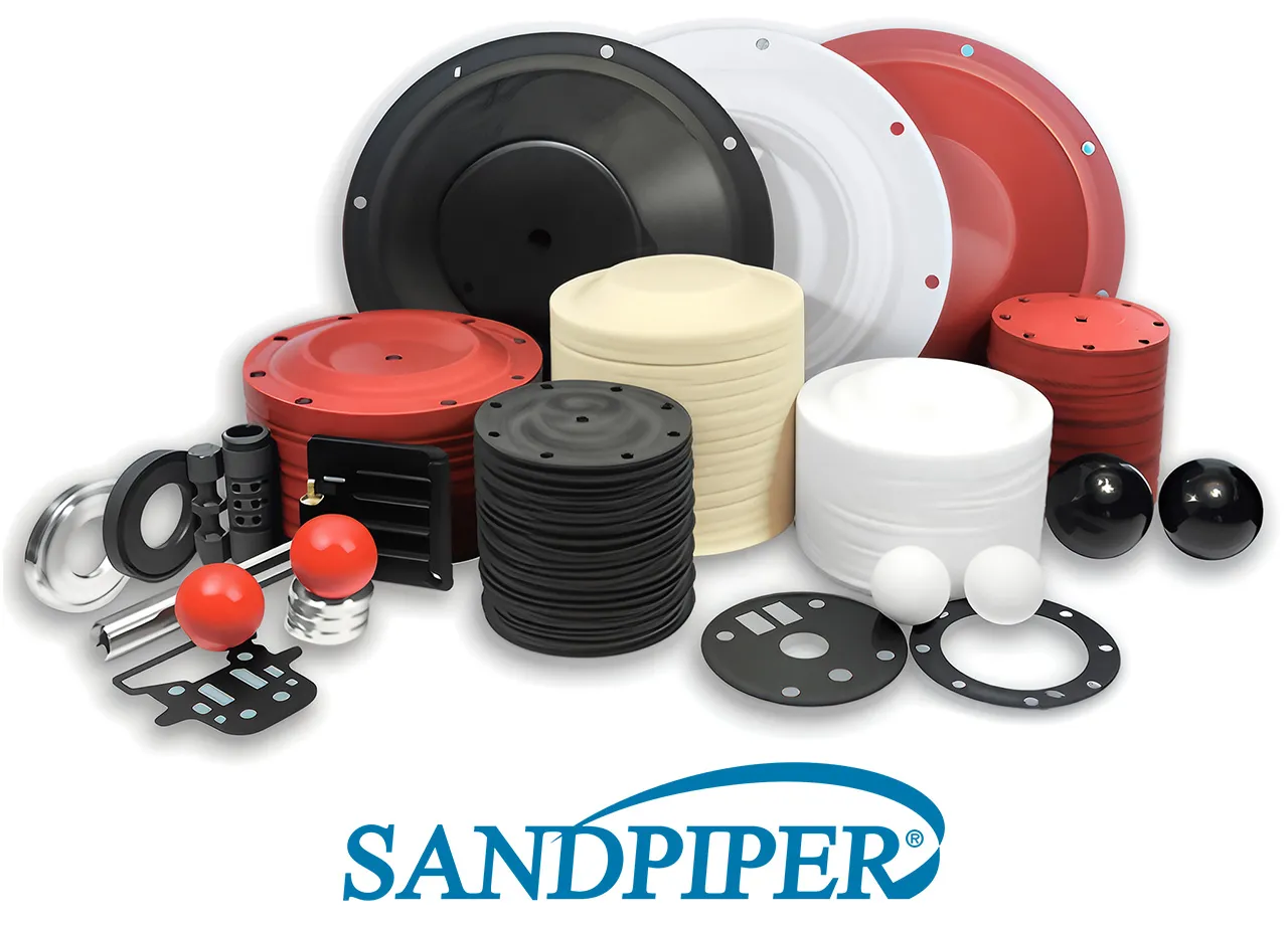 Repuestos para bombas de diafragma Sandpiper
