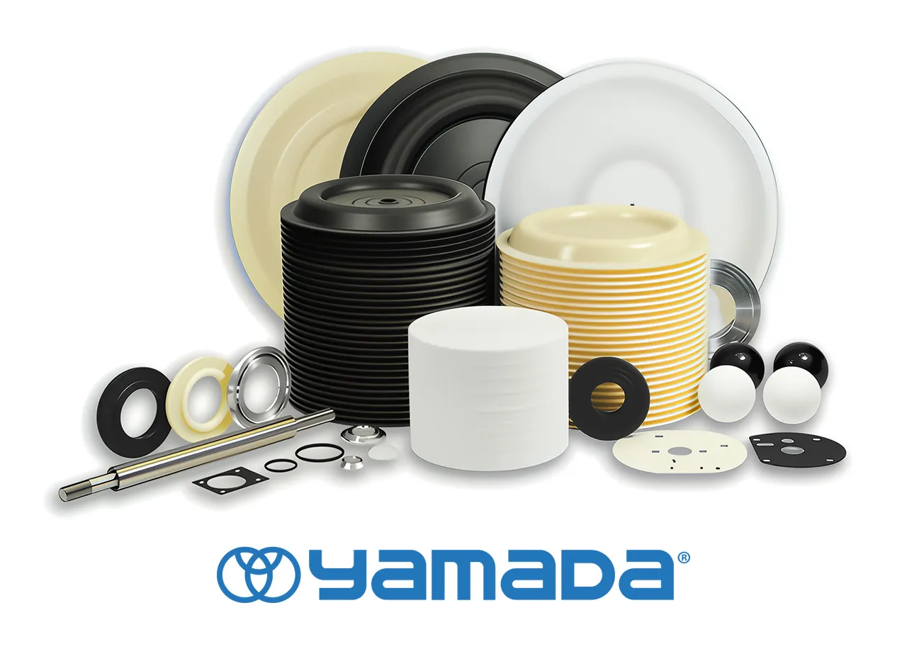 Repuestos para bombas de diafragma Yamada